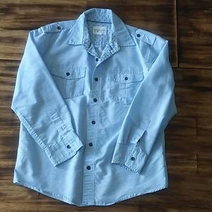 Brand new Long Sleeve. Button shirt Size 10/12